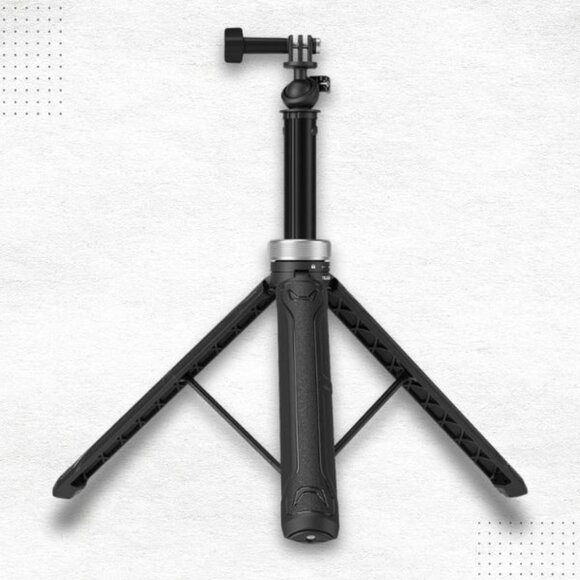 TELESIN Panoramic Adjustable Tripod Selfie Stick 360-Rotation for Action Cameras - Picture 1 of 11